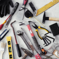 Construction, locksmith and assembly tools